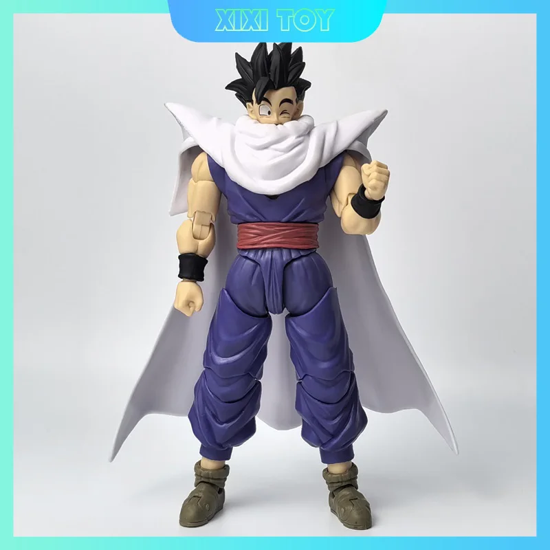 CT Toys Dragon Ball Scholar Son Gohan Anime Action Figure Super Saiyan Collectible Joint Movable Toy Ornament Model Toys Gift