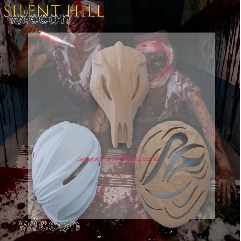 disfraz GAME Silent Cosplay Hill Nurse Cosplay White Bloodstained Belt Hat Mask Uniform Anime Christmas déguisement