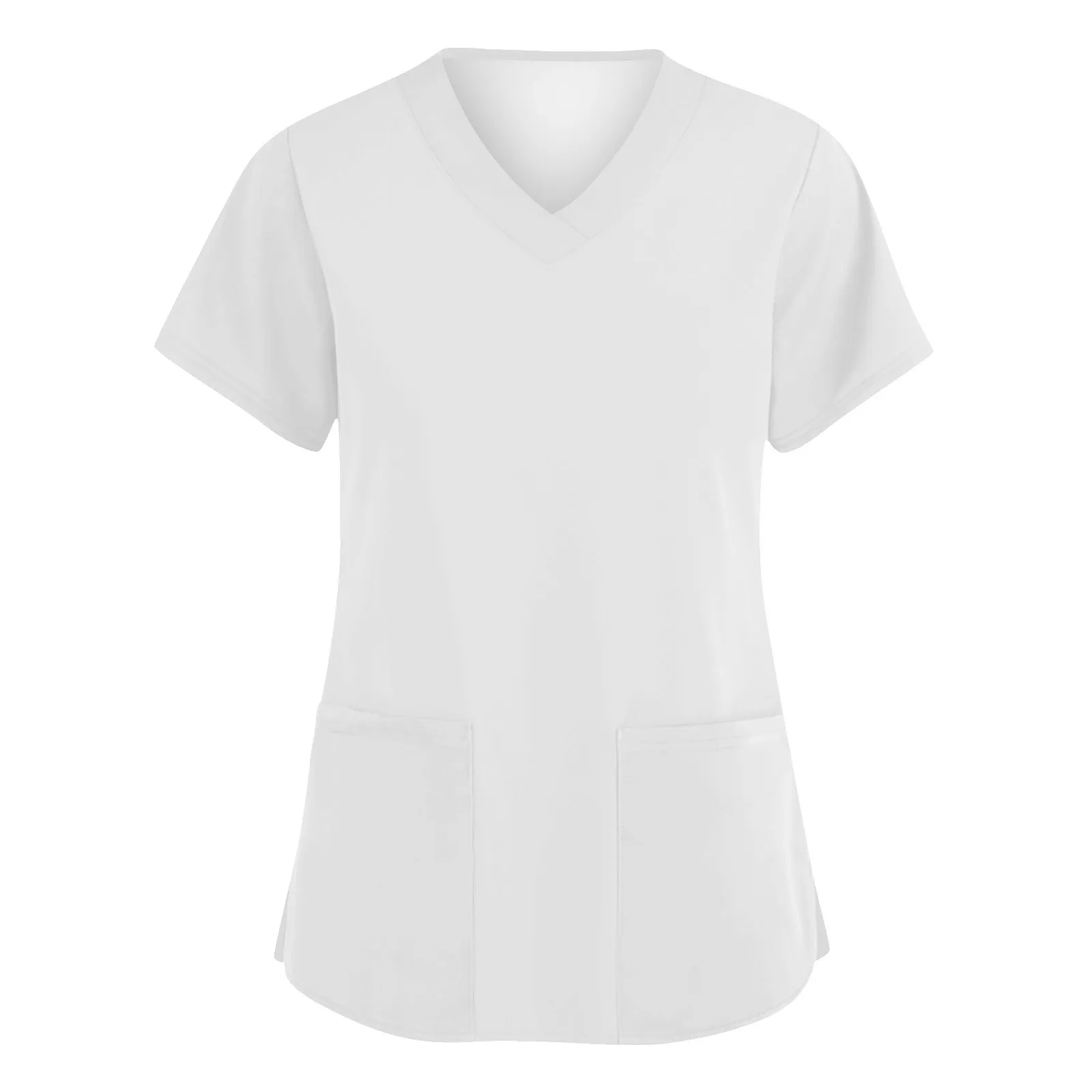 Clinical Surgical Uniforms Woman Nursing Top Medical Uniform Scrubs Clinical Beauty Salon Hospital Costume Clothes Short-Sleeved