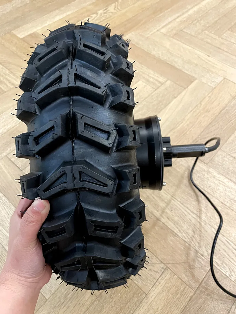 16Inch 16x6.5-8 Tyre Single Axle Gear Hub Motor,High Torque,Low Speed for Scooter wheelbarrow robot wheelchair phub-16yb