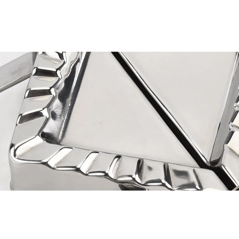 

Stainless Steel Dumpling Maker Gyoza Empanada Mould Crimped Design for Tight Seals Home Kitchen Use Dumplings Mold