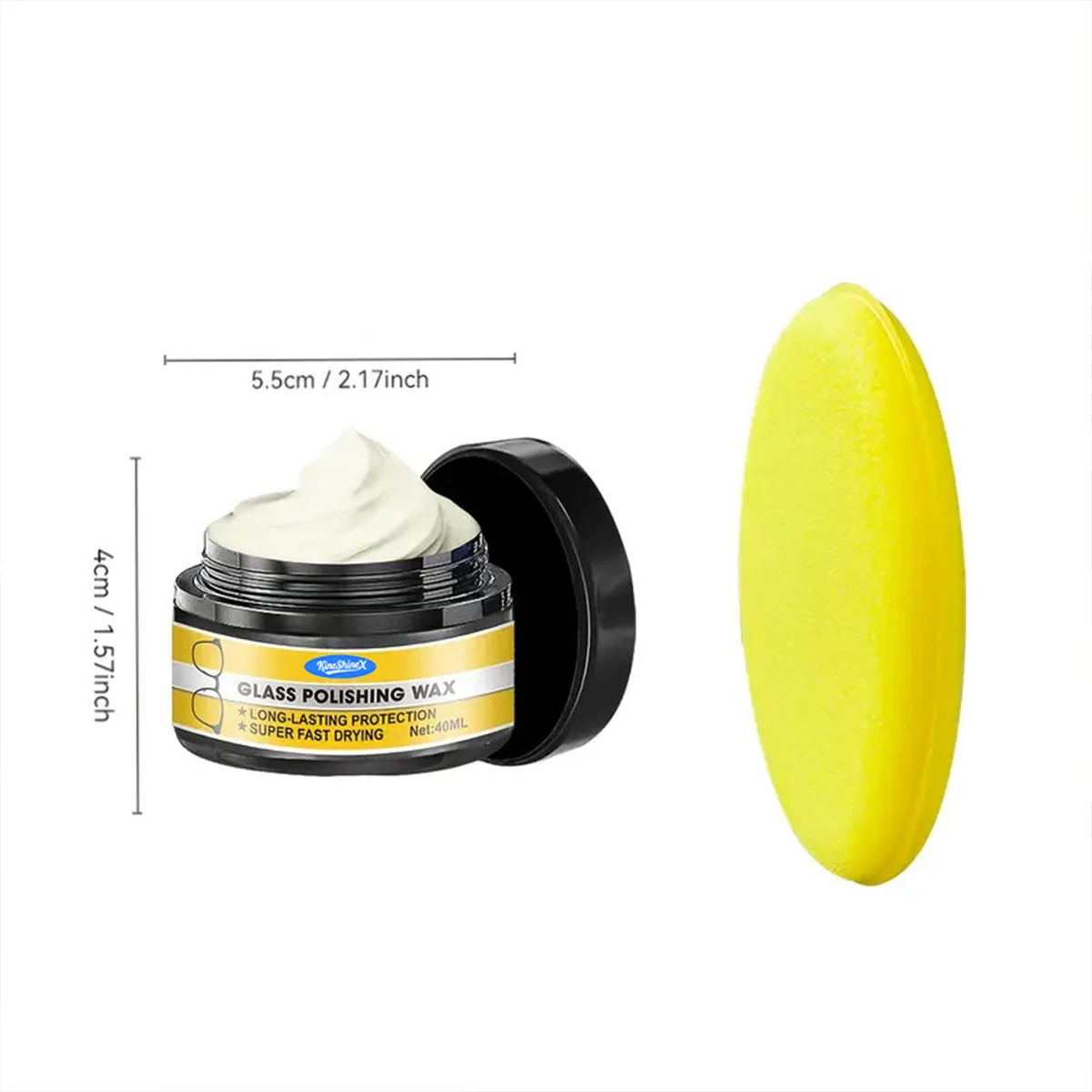 Multi-Purpose Glass & Lens Scratch Repair Kit - Multi-Function Polish Refinishing Agent Restores Clarity Smooth Finish