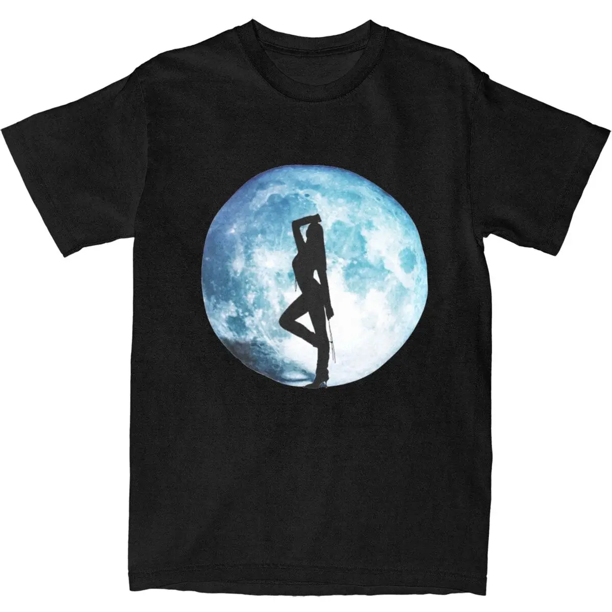 Man T Shirt Blue Moon Singer Dua-Lipaed Radical Optimism T Shirts Summer Tee Shirt Casual Cotton Tops Birthday Present