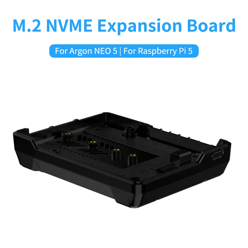 Imagem -02 - Placa de Expansão Argon Neo Dissipador de Calor Embutido Apenas para M.2 Nvme Drive Raspberry pi M.2 Nvme Pcie