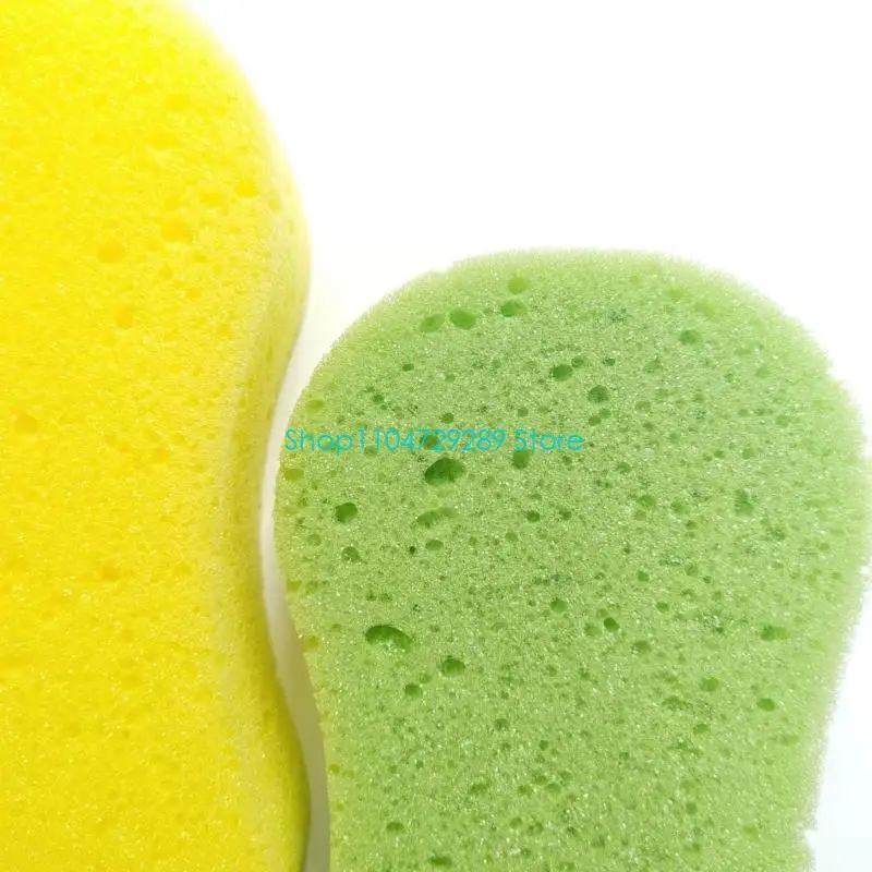 D8KE Auto Wash Sponge Set of 5, 8.27Inch Large Ergonomic Grip Sponges for Car Washing, Vehicle Body Wiping, Interior Trim