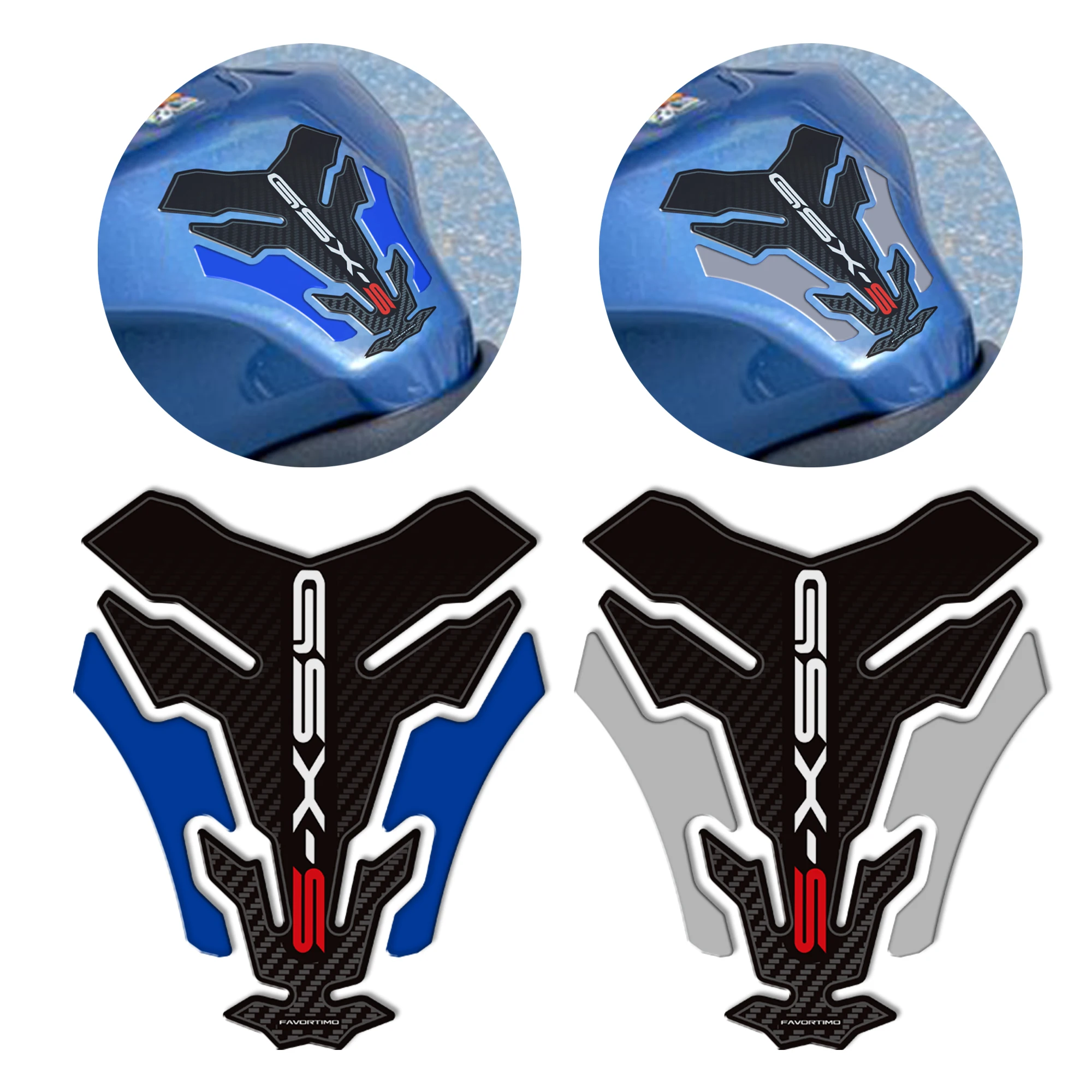 GSX-S1000GX Fit Suzuki GSX-S 1000 S GX  GSX S1000 GSX-S1000 + Tank Pad Gas Fuel Oil Protector Stickers Decals Adhesive 2022-2024