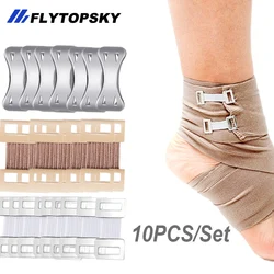 10Pcs/Set Bandage Clips Only Elastic Bandage Clips Metal Clips Replaceable Wrap for Various Types Bandages,Crepe Bandages