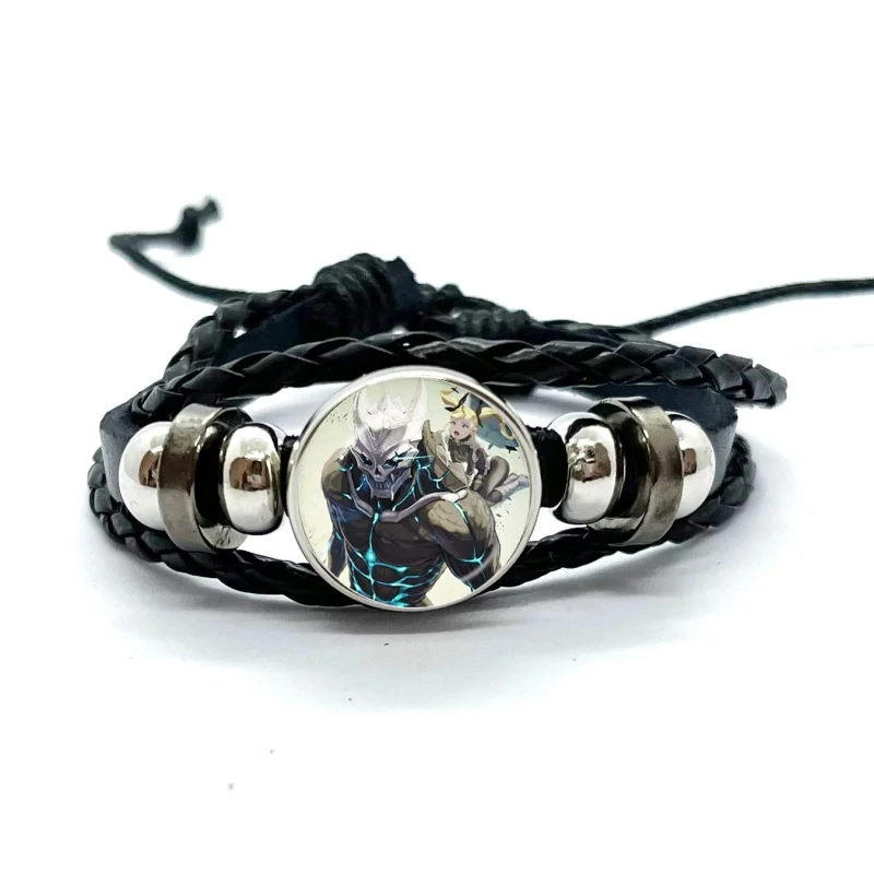 Soshiro Hoshina Reno Ichikawa Iharu Furuhashi Comic Figure Leather Bracelets Glass Dome Snap Button Bracelet & Bangles Jewelry