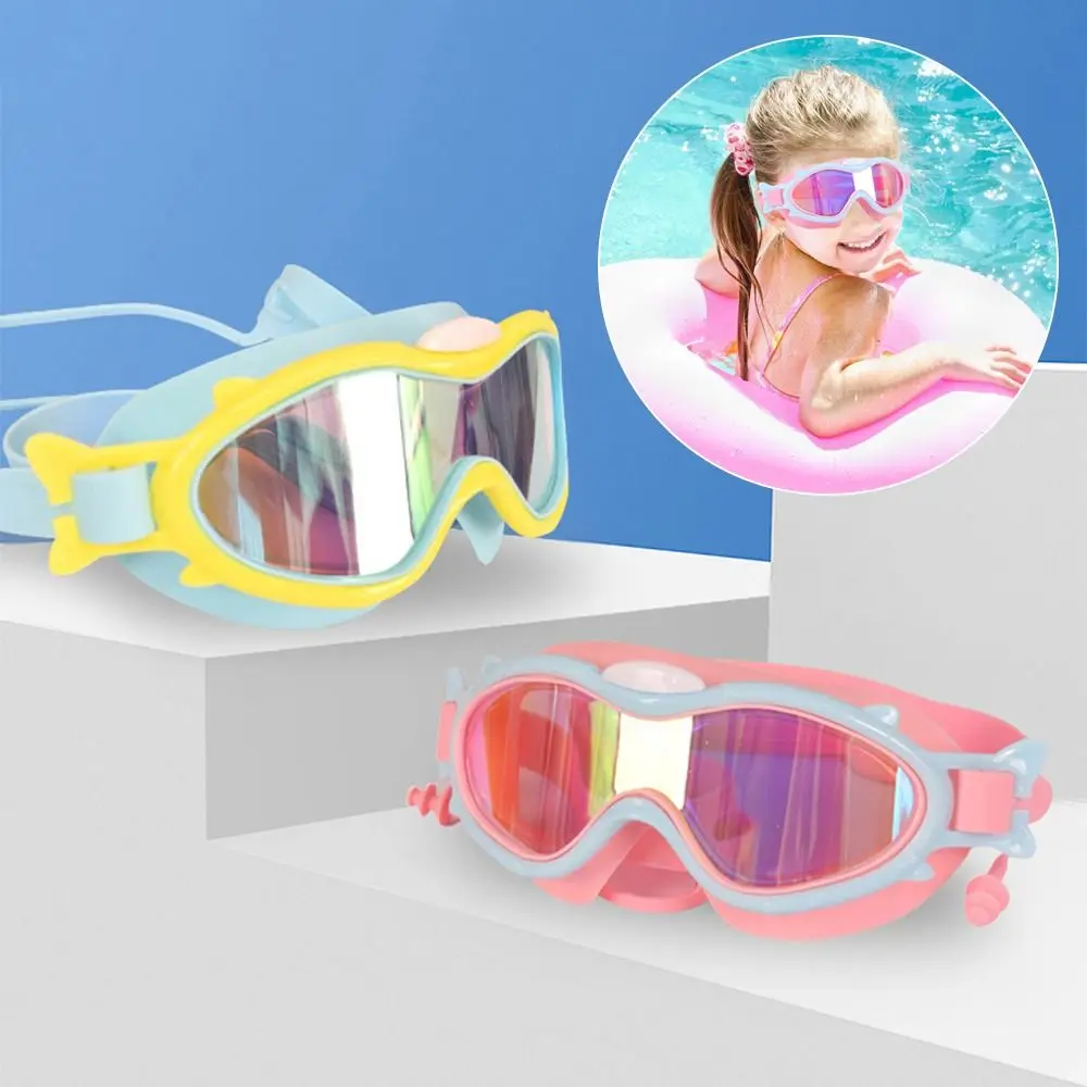 3-16 Years Old Creative HD Summer Kids Swimming Goggles Anti Fog Waterproof Eyeglasses Cute Diving Swim Eyewear