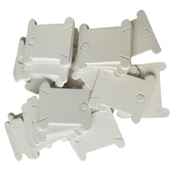 200Pcs Cardboard Floss Bobbins for Cross Stitch Embroidery Cotton Thread DIY 1