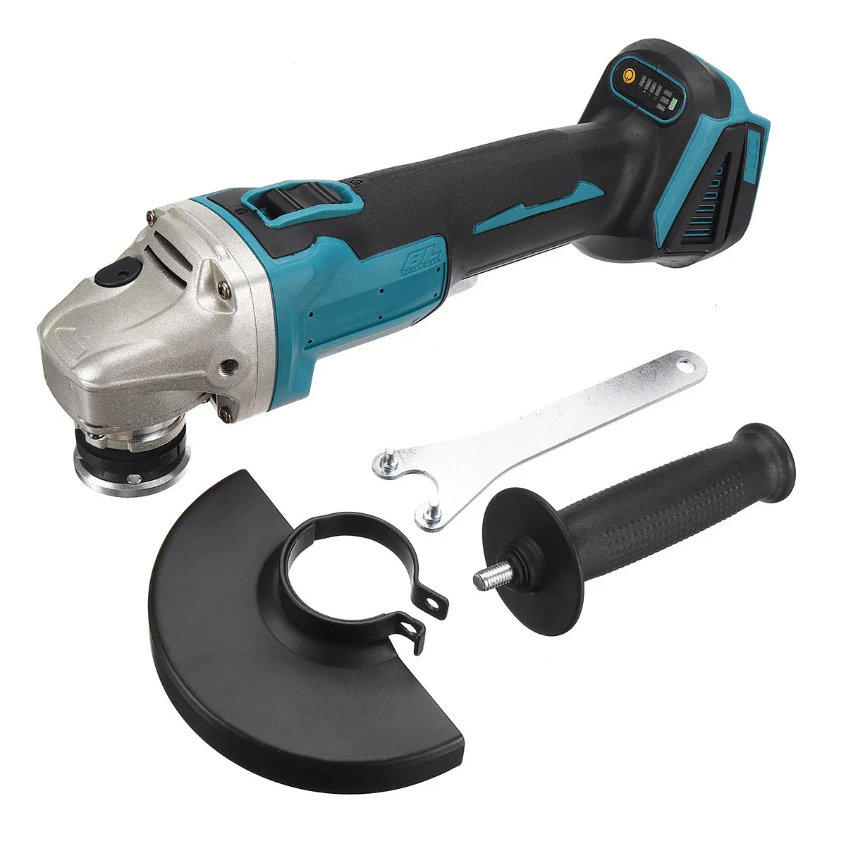 Power tools machine variable speed 5 inch 125 mm 20v 125mm portable 500w battery electric cordless brushless angle grinder