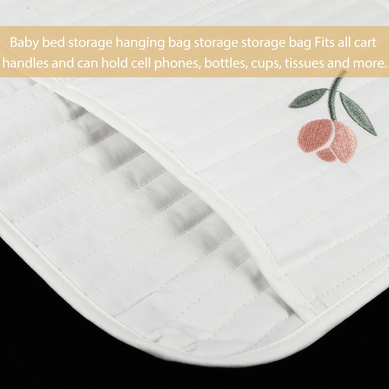 

Baby Storage ganizer Diaper Crib ganizer Hanging Basket Hanging Diaper ganizer Compact Cotton Stroller Travel Use