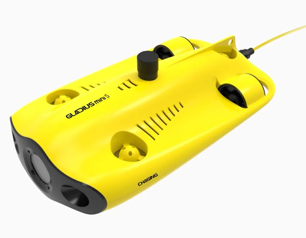 CAMORO Gladius Mini S Small Under Water  in 4K  Rov Radio Control with 5 Thruster 200m Cable Extra Underwater Fishing