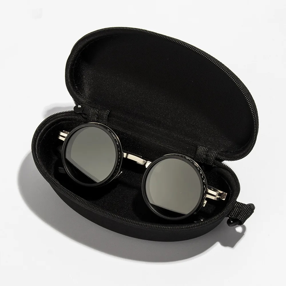 

Fashion ND2-400 Adjustable Dimming Glasses ND Filter 9 Level Polarized Sunglasses With Glasse Case UV400 Sun Glasses Outdoor