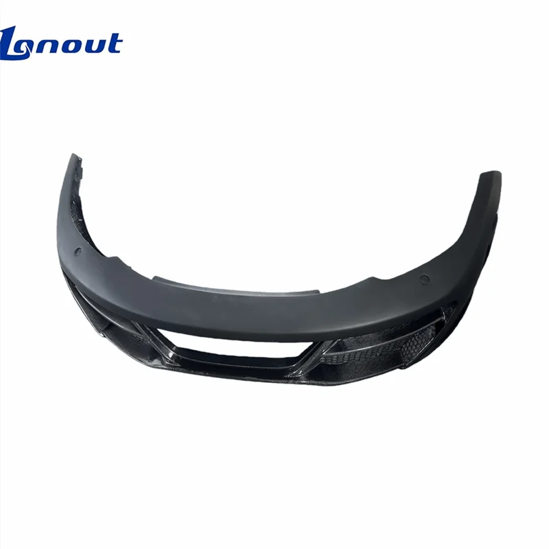 New Bumper Upgrade Kit for McLaren 12C-MP4 650S Modified RZ Style High-quality Carbon Fiber Front Bumper