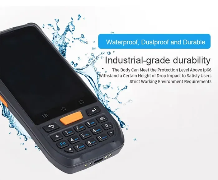 Terminale dati portatile Android 11 1D 2D codice a barre PDA per inventario magazzino