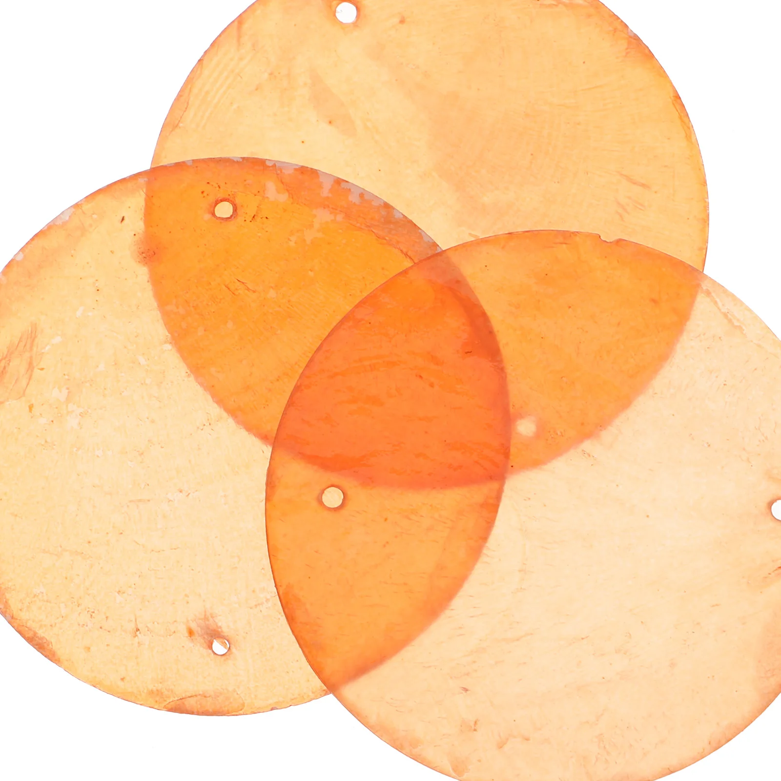 

100pcs Shell Slices Wind Bell Charm Beads Jewelry Making Craft Pendants Diy Earring Keychain Handmade Decorative