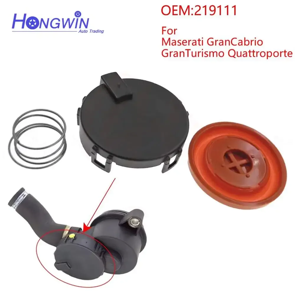 Reparatursatz für die PCV-Ventilabdeckung des Motors mit Membran, OEM 219111, für Maserati GranCabrio, GranTurismo, MC Stradale, Quattroporte. – Detail 2