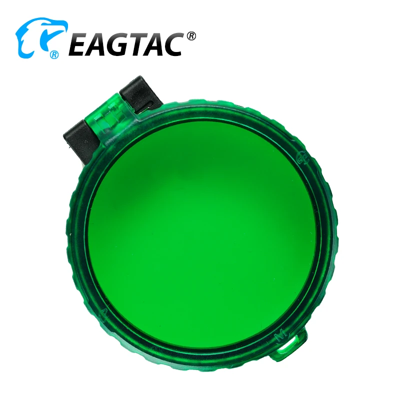 EAGTAC T G S M Series LED Flashlight Green Filter w/ Flip Cover (plastic)