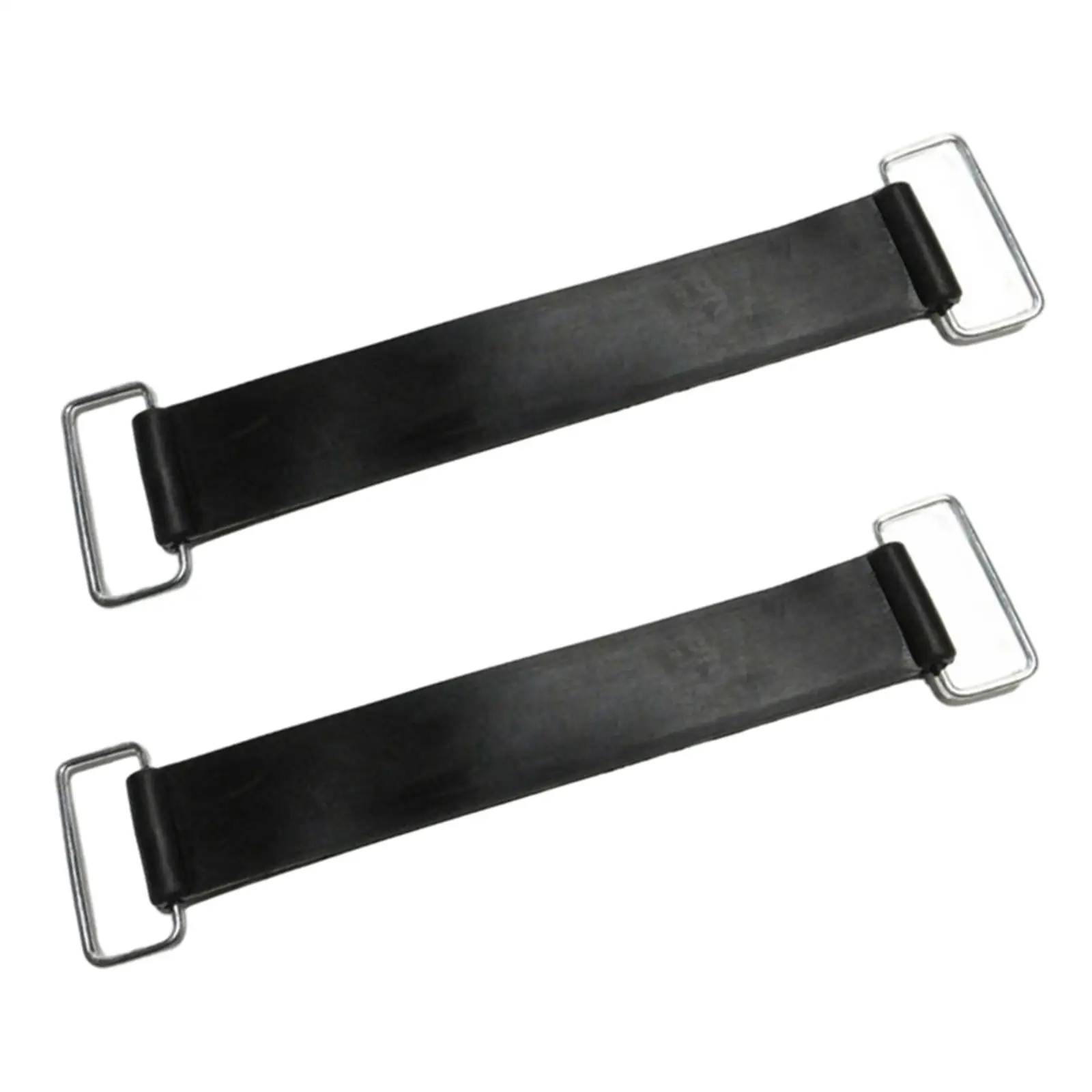 2 Pieces Non Slip Battery Straps Rubber Band Durable Fit for rcycle