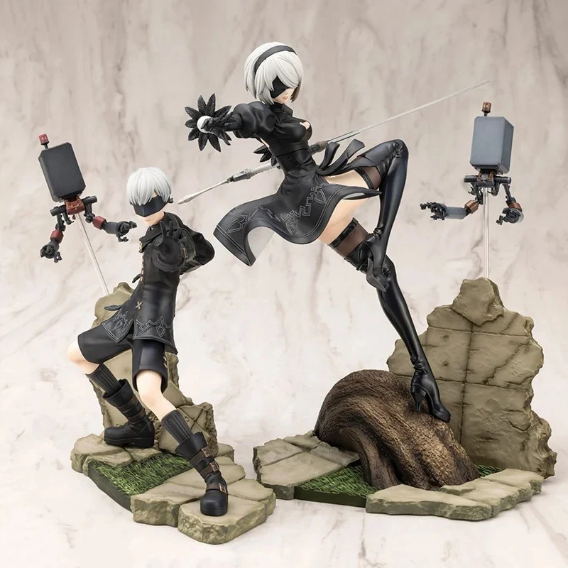 Kotobukiya ARTFX J 2B NieR:Automata Ver1.1 Original Action Anime Figure Collectible Model Statuette Sexy Anime figure Girl Gift