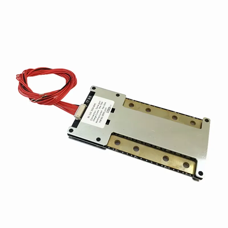 Heltecbms 6S 7S 8S BMS 8S 24V Lifepo4 200A/300A/350A Lipo/Lifepo4 balanced board energy storage bms 7AWG Cable With Copper Nose