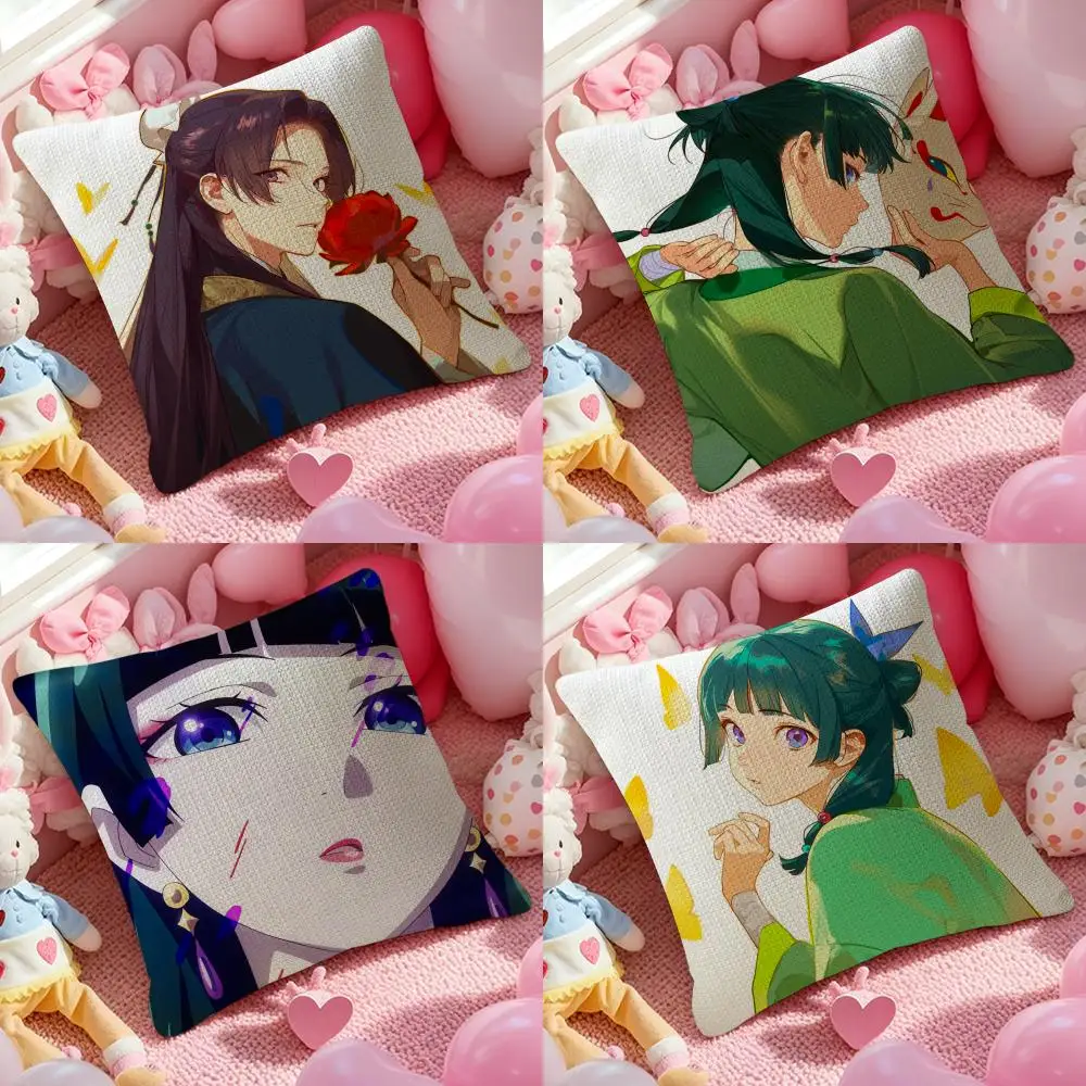 

Наволочка для подушки Couple Love T-The Apothecary Diaries с принтом для гостиной, дивана, наволочка и декор для спальни