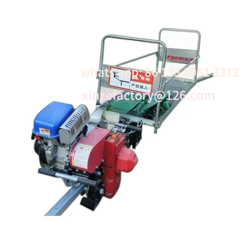 Customizable Orchard Agricultural Mountain Monorail Carrier Self-propelled Rail Carrier