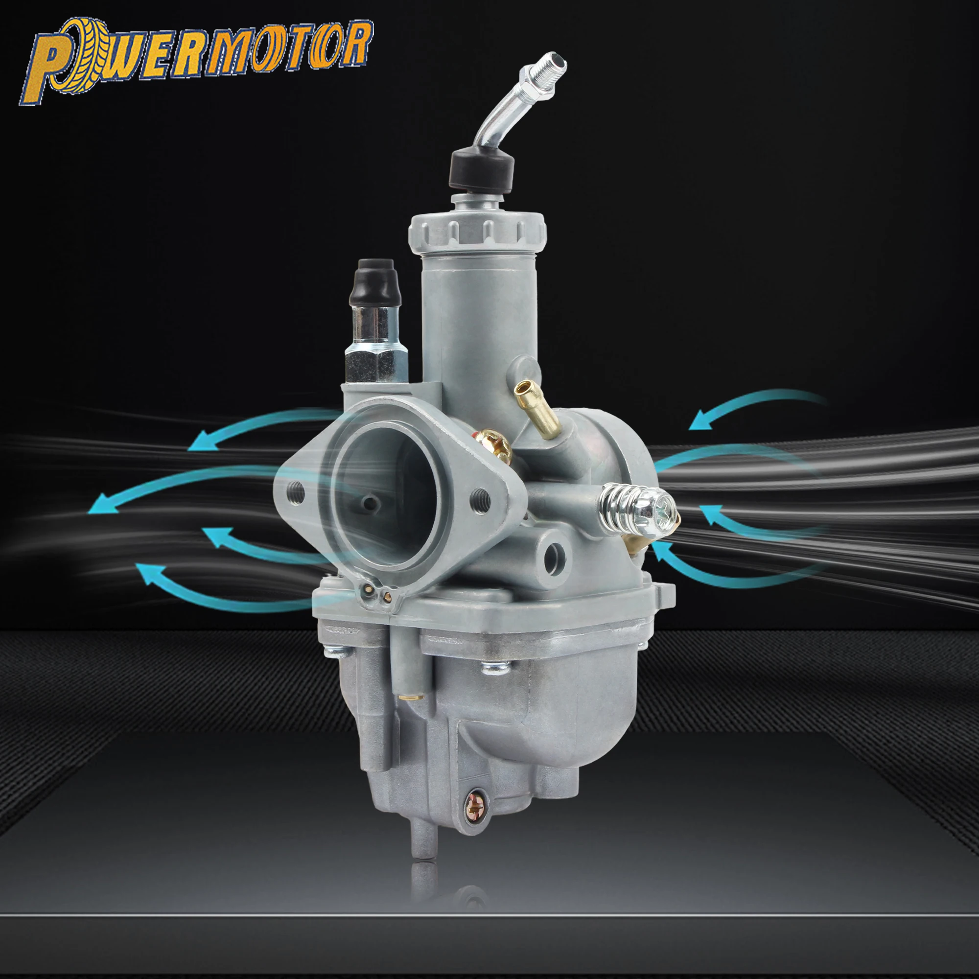 

Motorcycle Carburetor Kit for Breeze 125 Yamaha YFM250 1989-1991 YFM200 1985-1989 YTM200 1983-1985 ATV UTV DirtBike Carb Parts