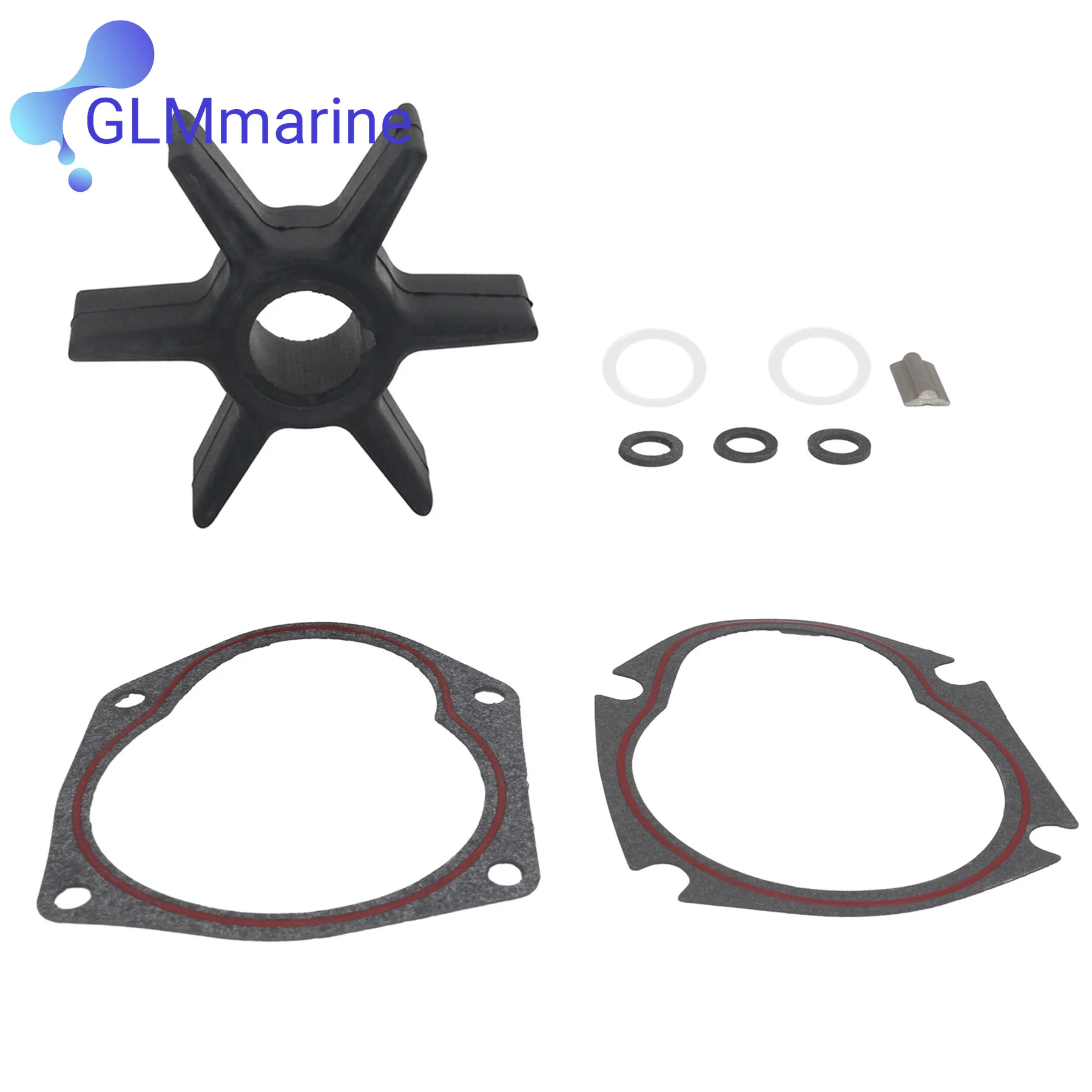Impeller Repair Kit 19453T Compatible with Mercury Mariner/Force 30 40 50 60 70 75 HP Replaces 47-19453 47-19453T 18-8900