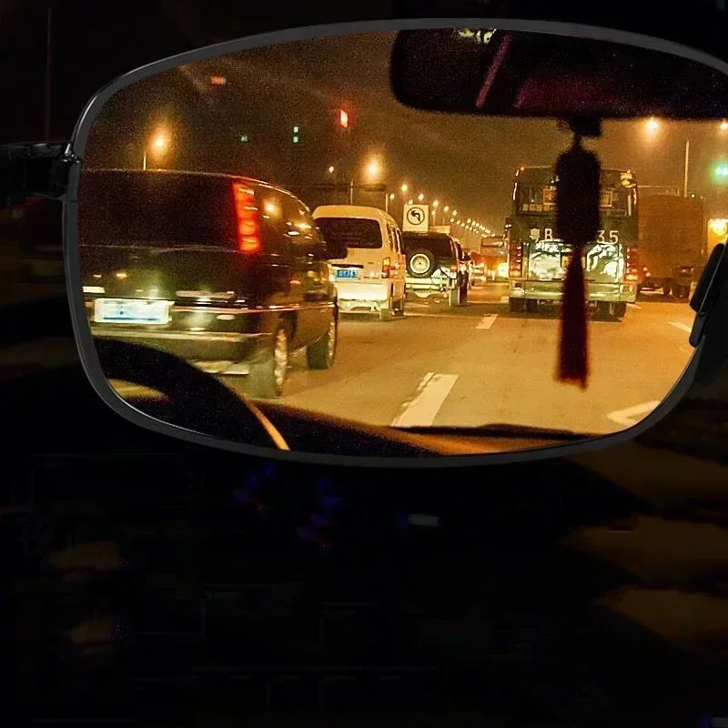 2024 Night Visionแว่นตากันแดดรถแว่นตาขับรถกลางคืนแว่นตาUnisexแว่นตากันแดดUVป้องกันแว่นตากันแดดแว่นตาของขวัญ