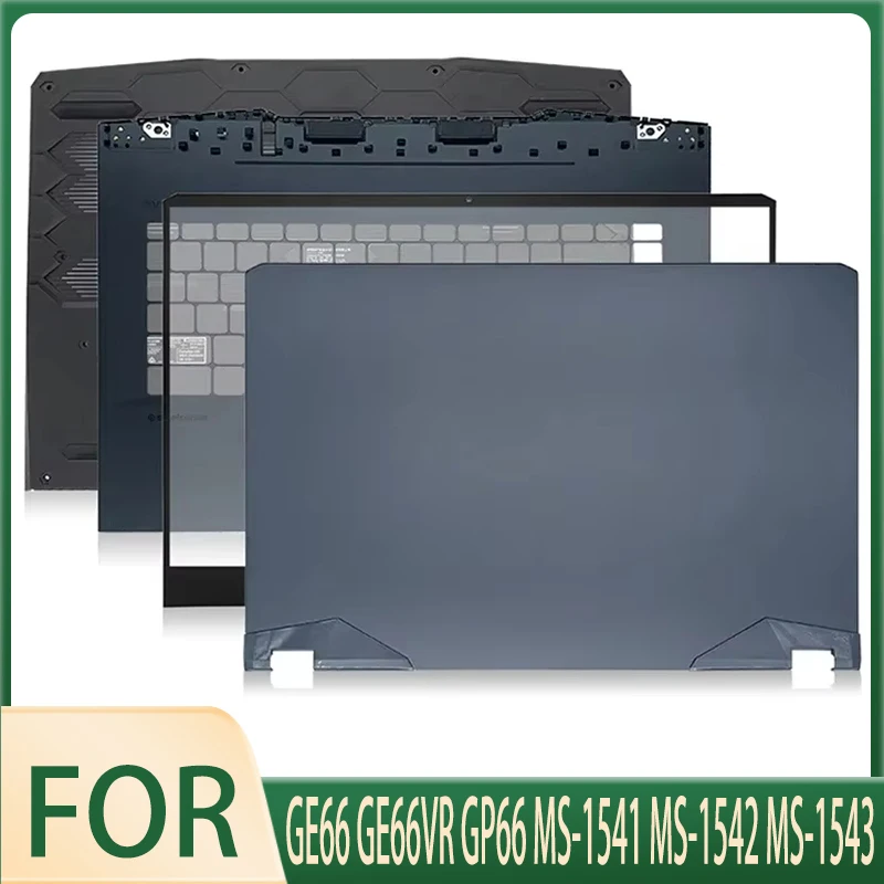 NEW Laptop LCD Back Cover/Hinge/Hinge Cover/Palmrest/Bottom Case for GE66 GE66VR GP66 MS-1541 MS-1542 MS-1543