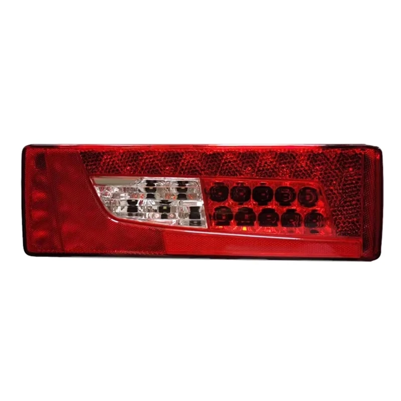 24V Truck LED Rear Lamps Taillights Tail Lights With Buzzer For Scania Trailer