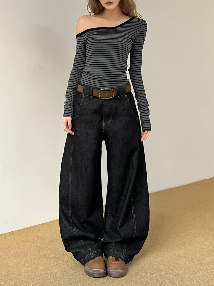 

Don Cry американские ретро джинсовые вышитые ножи повседневные широкие свободные джинсы мужские новые повседневные хлопковые джинсовые брюки