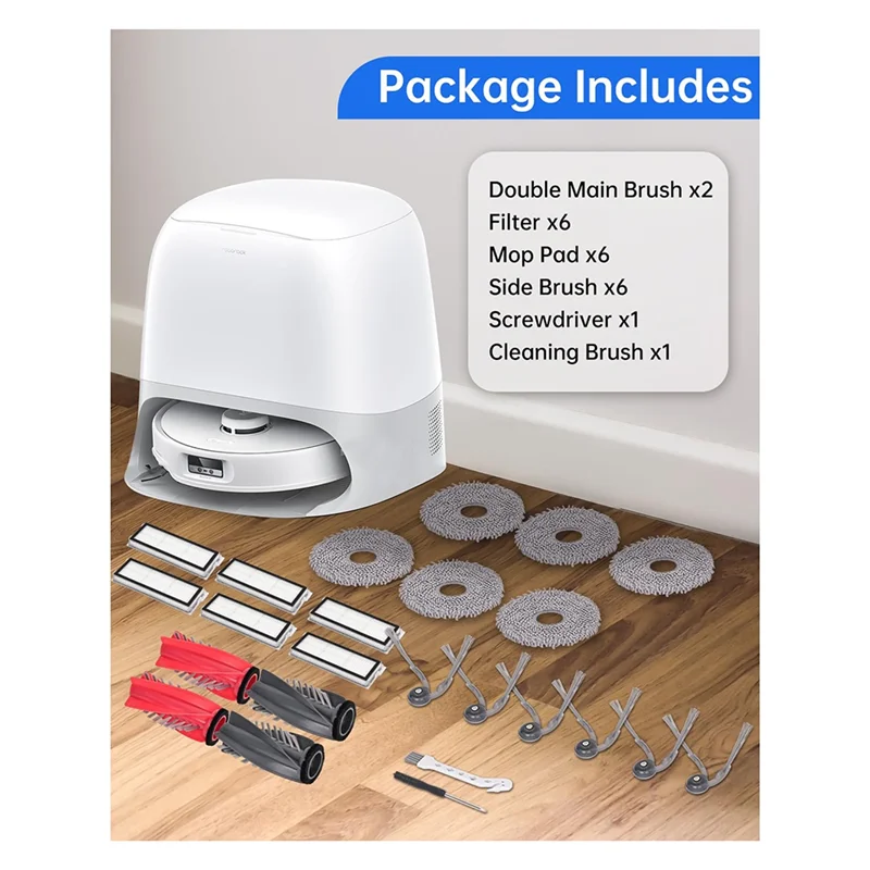 لقطع غيار منحنى Roborock Qrevo لقطع غيار فراغ Roborock Qrevo Curv