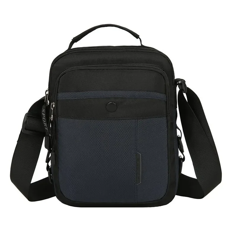 

Male Nylon Waterproof Diagonal Bag Men's New Multifunctional Casual Shoulder Bag College Students Wear-resistant Sports Handbag