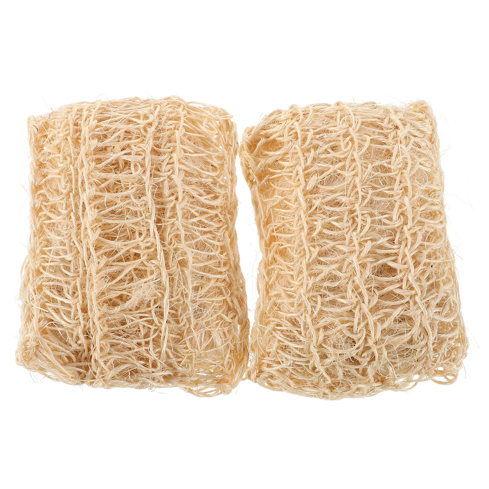 

2pcs Loofah Bath Ball Exfoliating Shower Sponge Gentle Dead Skin Remover For Sensitive Skin Back Scrubber Body Wash Sponge