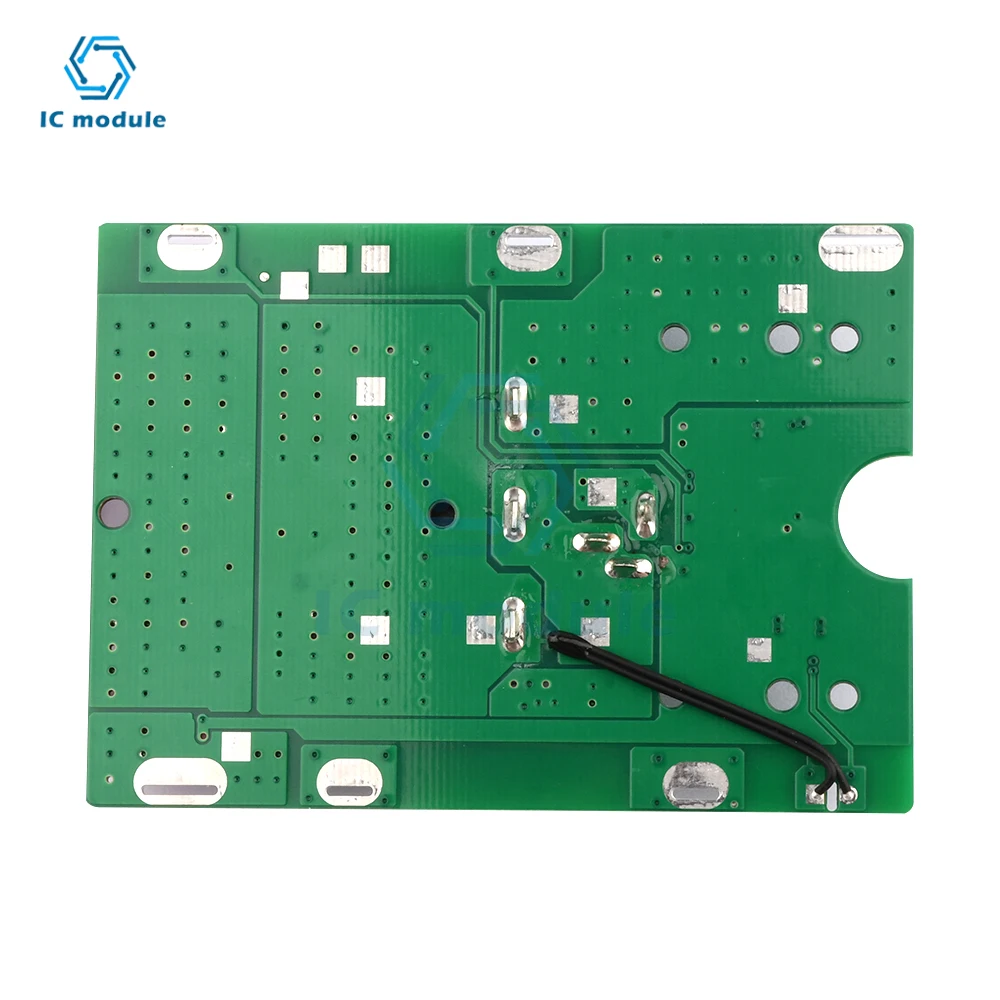 BMS 5S 20A 21V 18650 akumulator litowo-jonowy płyta ochronna ładowania z zabezpieczeniem temperaturowym dla elektronarzędzia