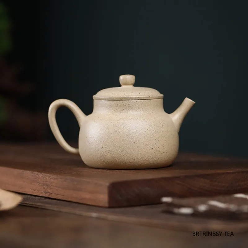 110ml Chinese Yixing Purple Clay Teapot Handmade Flower Pattern Tea Pot Tradition Beauty Kettle Household Zisha Tea Set Teaware