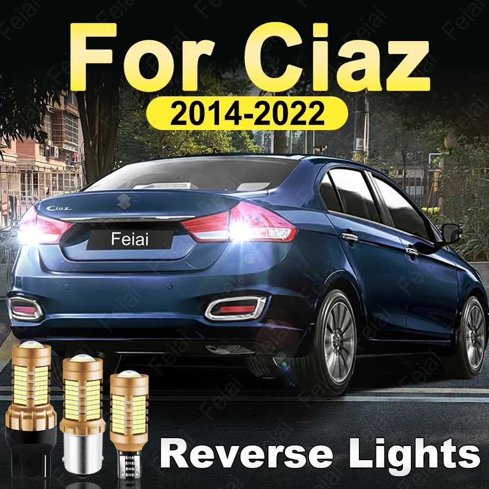 LED Reverse Lights For Suzuki Ciaz 2014 2015 2016 2017 2018 2019 2020 2022 Ciaz Tuning Accessories Reversing Backup Back Light