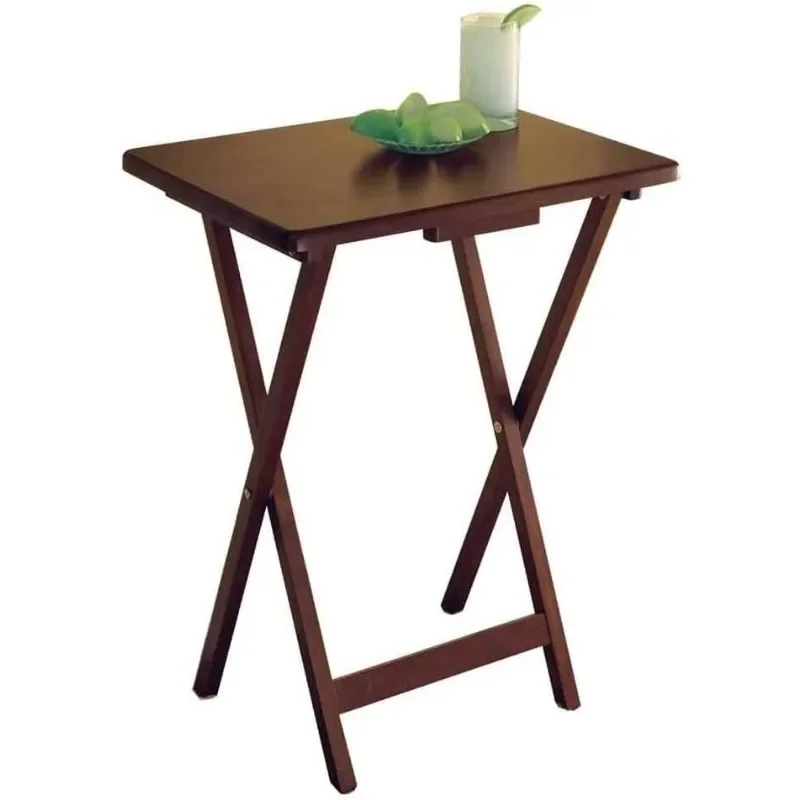 

2025 4-стольные столы, античный орех, полностью собранные