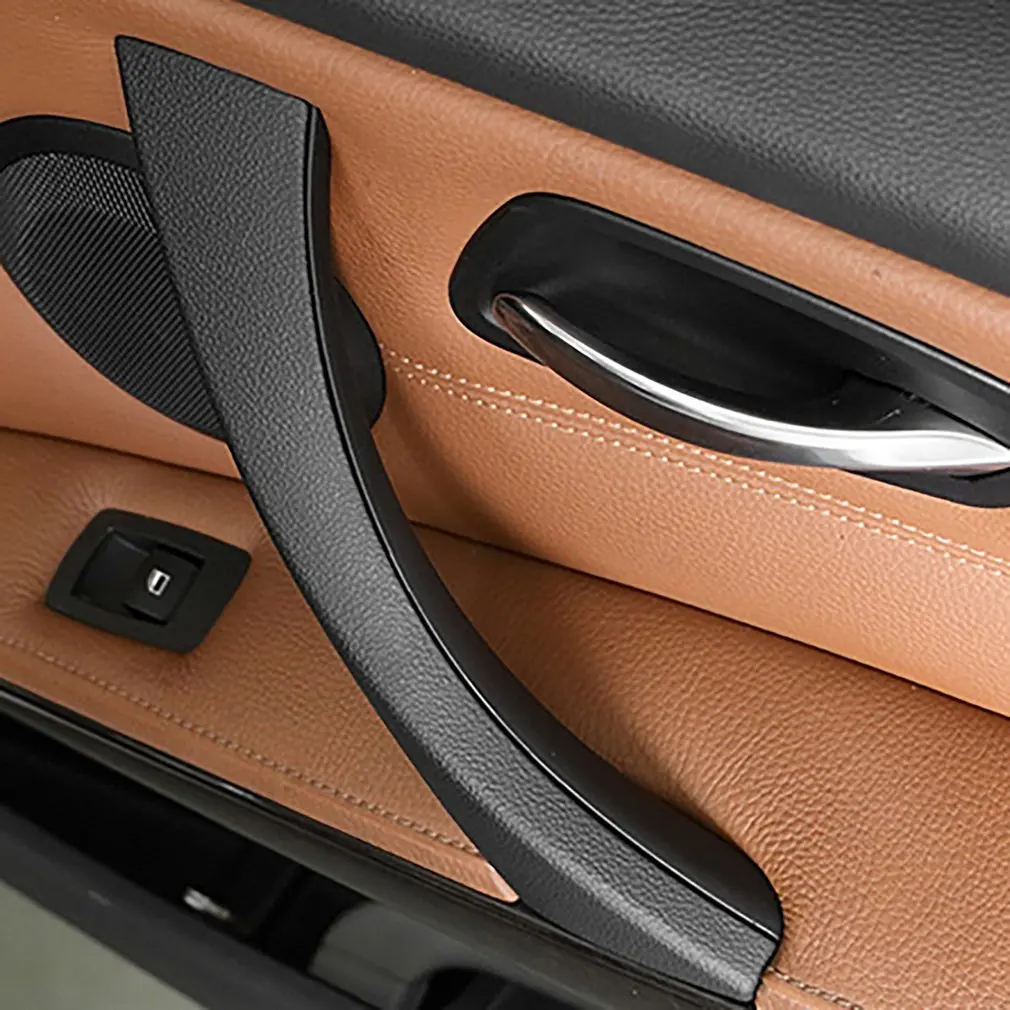 Car Inner Handle Interior Door Panel Pull Trim Cover Auto Handle Armrest  For BMW 3 Series Door Left Right Handle Armrest