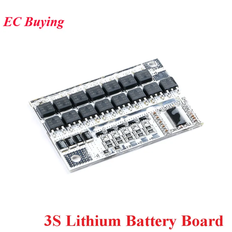 5S 4S 3S BMS 100A 21V 18V 16.8V 12V 18650 Li-ion LMO Ternary Lithium Battery Protection Circuit Board Balance Charging