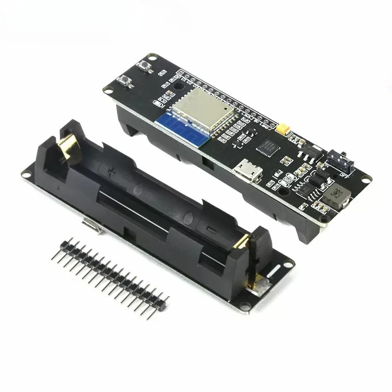 5pcs For WeMos D1 ESP-Wroom-02 Mother Board ESP8266 Mini WiFi Nodemcu Module 18650 Charging Battery Development Board