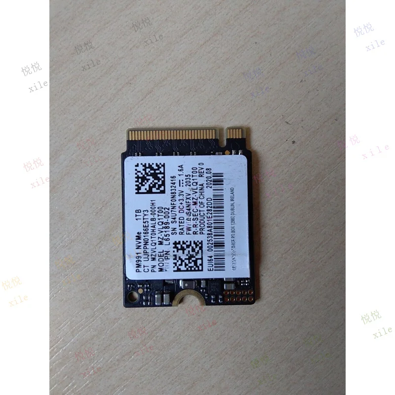 L+ 1TB   For Samsung PM991 SSD M.2 Internal PCIe 3.0x4 2230 NVMe R31264 Solid State Drive