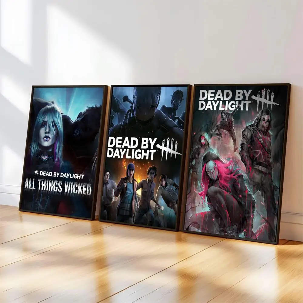 D-Dead By D-Daylight Poster Music Album Cover For Room Canvas Painting Print Art Home Wall Decor Picture Gift