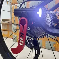 Protector de cambio de bicicleta de aleación de aluminio, soporte de liberación rápida, Protector de cambio trasero de bicicleta, soporte de engranaje ultraligero