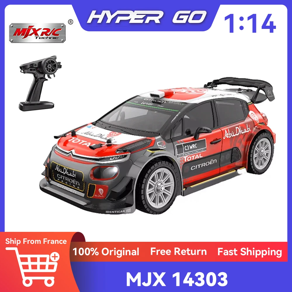 Hyper Go MJX 14303 1/14 RC Auto 4WD 65 km/h Fuoristrada Ad Alta Velocità Da Corsa 2.4G Telecomando Auto Camion Giocattolo Come Regalo