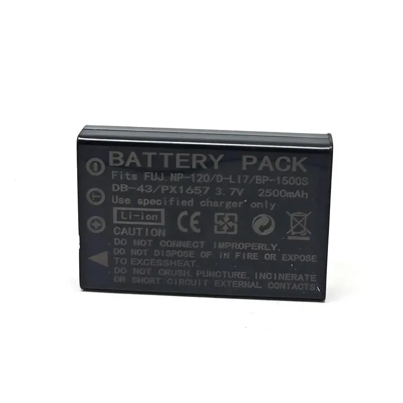NP-120 NP120 DL17 D-L17 DB-43 BP-1500s Battery Charger for Fuji Fujifilm F10 F11 M603 Zoom for Pentax MX4 MX550 for RICOH GX8