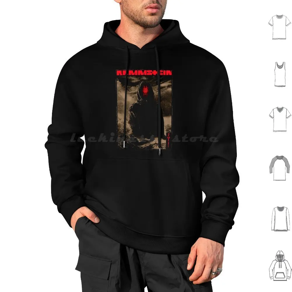 New Drop Of Ramms Hoodie cotton Long Sleeve Rbpartnerprogram Lyrics German Music Download Concert Metal Band Logos